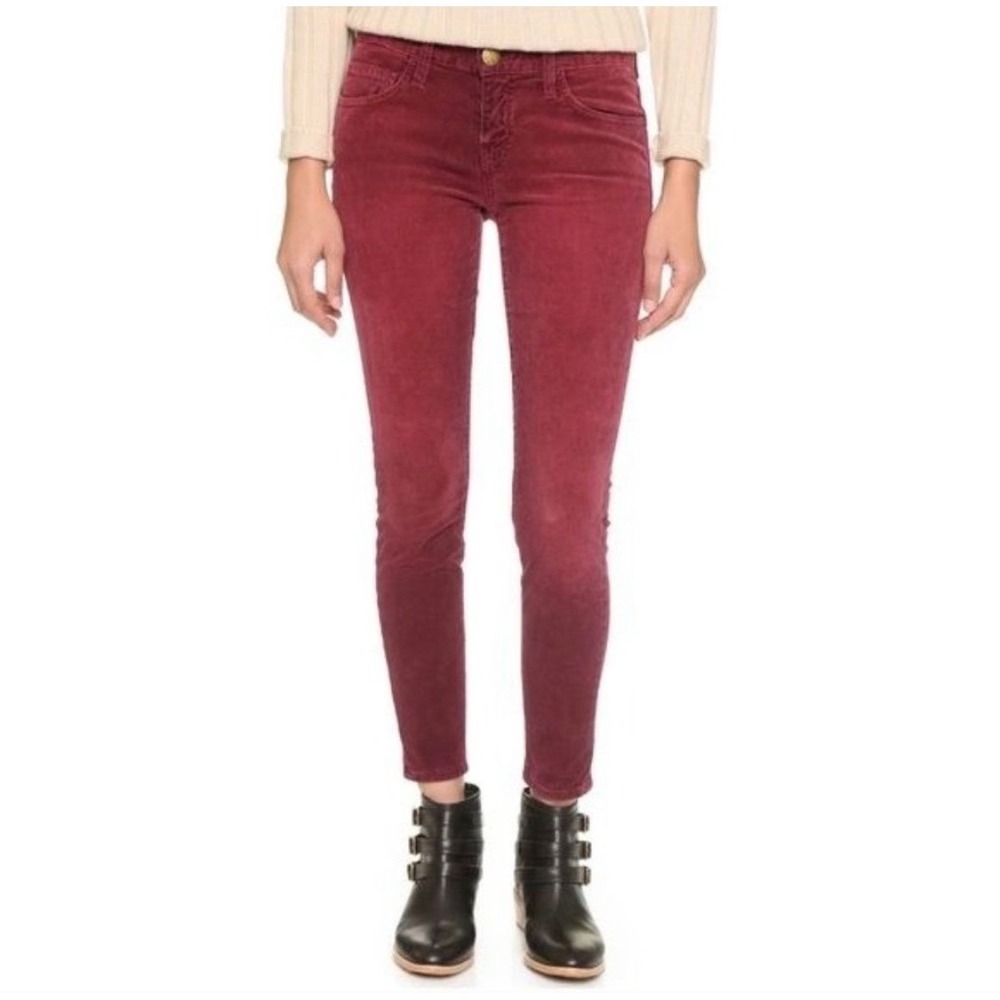 CURRENT/ELLIOTT Jeans Women Size 28 The Stiletto Corduroy Skinny Leg Pants‎ NEW